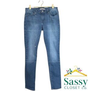 Levi’s 711 Mid Rise Skinny Jeans Dark Wash Size 31 EUC